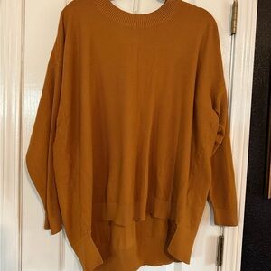 Women's‎ Oversized Sweater - Rust